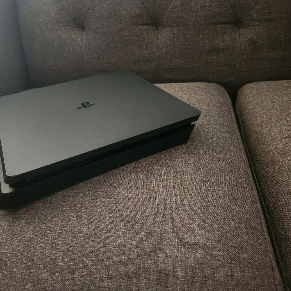 Black PlayStation Console